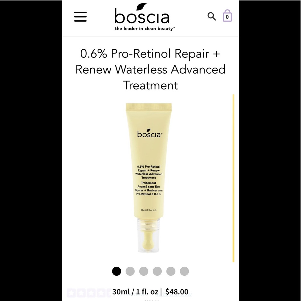 Boscia Retinol treatment! Brand new without box. Never opened or used.